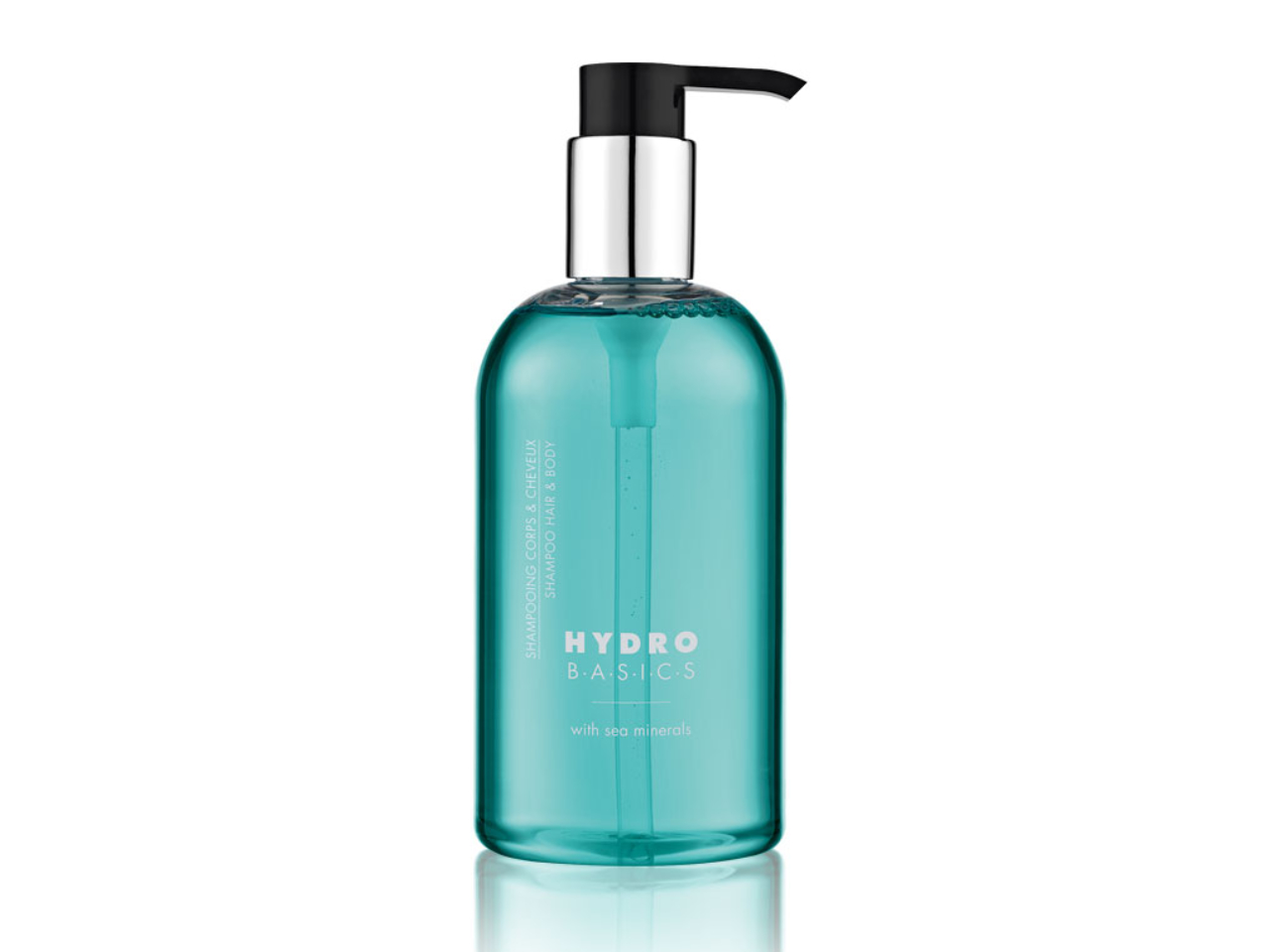 Hydro Basics Haar & Körper Shampoo - Pumpspender, 300ml